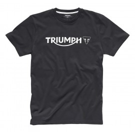 T SHIRT TRIUMPH LOGO NOIR 