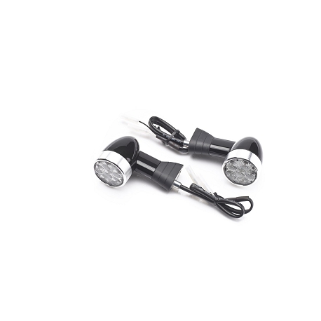 Clignotants LED Moto Triumph Tiger 800 1200 - Paire Ambre 12V 1.5W Étanches