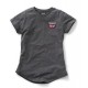 T-SHIRT LADY GREY WORK                                                          