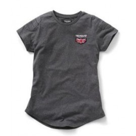 T-SHIRT LADY GREY WORK                                                          
