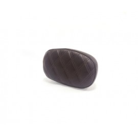 QUILTED BACKREST PAD - BROWN