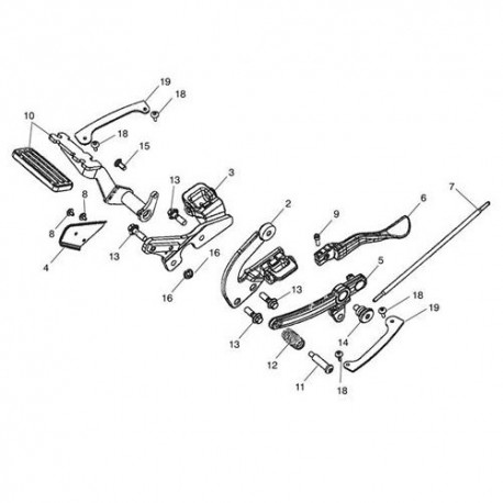 ASSY BRAKE PEDAL