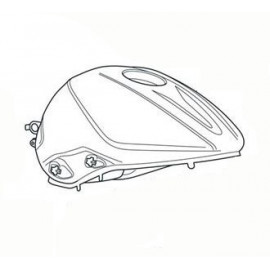 FUEL TANK SPARE PNTD+PADS MT