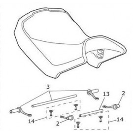 SELLE PILOTE TIGER EXPLORER