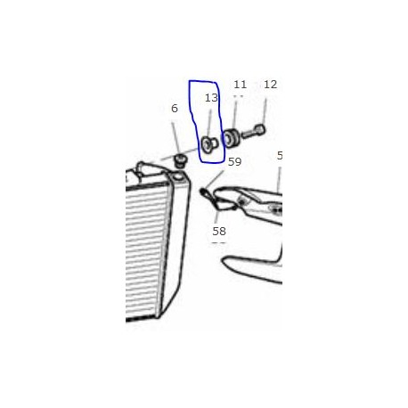 FLANGED SLEEVE M6X9.6X10.5