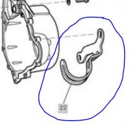 BRACKET  RETAINING  WATER HOSE
