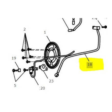 REAR ABS FLEXIBLE