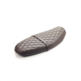 SELLE CONFORT MATELASSEE - MARRON