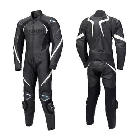 TRIUMPH NICE Protection De Chaussure Moto En Cuir Noir Pour Sélecteur