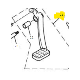 PEDAL BRAKE ASSY