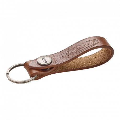 PORTE CLE CUIR MARRON TRIUMPH PORTE CLE CUIR MARRON TRIUMPH