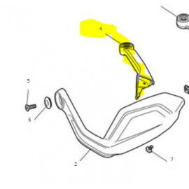 BRACKET  HANDGUARD  RH