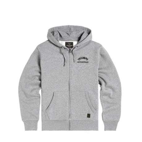 DOLAN GREY MARL FULL ZIP