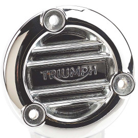 THROTTLE CVR  RIBBED CHR