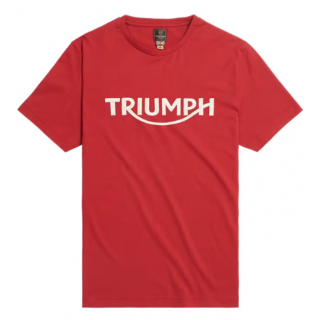 BAMBURGH BAMBURGH TEE-RED/BONE