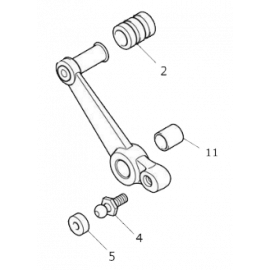 GEARCHANGE  PEDAL  ASSY