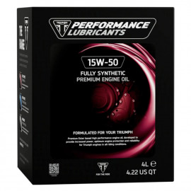 HUILE 4T 100% SYNT 15W50 4 LITRES