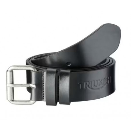 CEINTURE A BOUCLE EN CUIR NOIR L-XL CEINTURE A BOUCLE EN CUIR NOIR L-XL