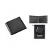 PORTE CARTE PLIABLE CUIR NOIR