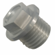 BOUCHON DE VIDANGE M14 X 1 5 X 10 EN ALUMINIUM