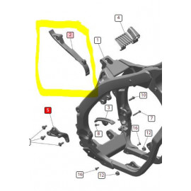 CHAIN GUARD  UPPER  TFX450