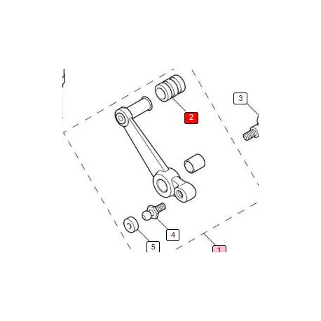 GEARCHANGE  PEDAL  ASSY