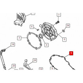 JOINT CARTER MOTEUR GAUCHE