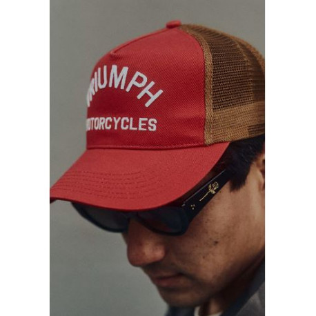 CASQUETTE COAST TRUCKER RUST/BONE