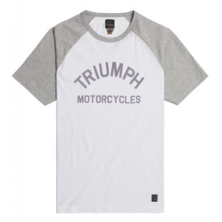 T-SHIRT SALTERN WHT/GREY